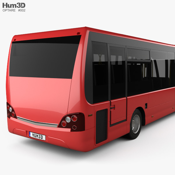 Optare Solo bus 2007 3D model - Vehicles on Hum3D