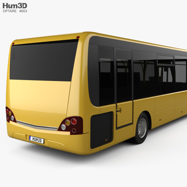 Optare Versa bus 2011 3D model - Vehicles on Hum3D