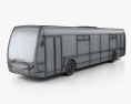 Optare Tempo bus 2011 3d model wire render