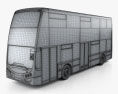 Optare MetroDecker bus 2014 3d model wire render