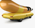 Oscar Mayer Wienermobile 2012 3d model back view