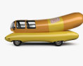 Oscar Mayer Wienermobile 2012 3D-Modell Seitenansicht