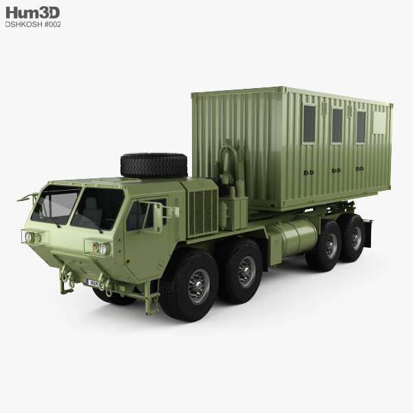 Oshkosh M1120A4 Load Handling System 2011 3D model