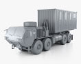 Oshkosh M1120A4 Load Handling System 2011 Modelo 3D clay render