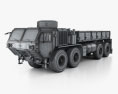 Oshkosh HEMTT M977A4 Cargo Truck 2014 3D模型 wire render
