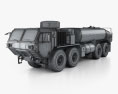 Oshkosh HEMTT M978A4 Fuel Servicing Truck 2014 3D 모델  wire render