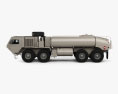 Oshkosh HEMTT M978A4 Fuel Servicing Truck 2014 3D模型 侧视图