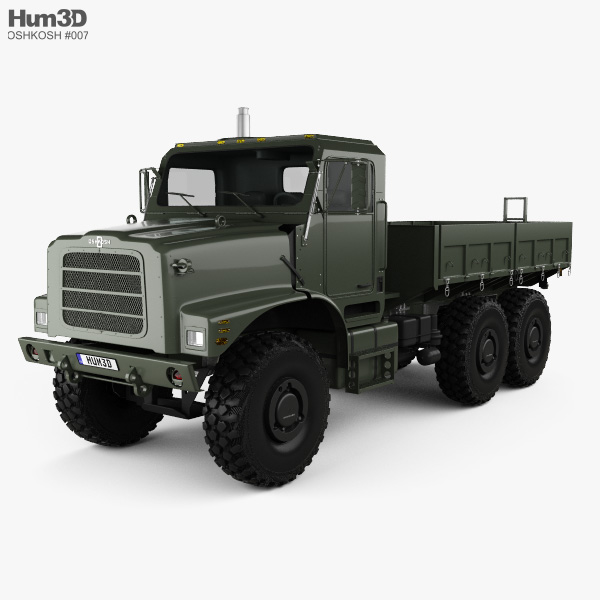 Oshkosh Terramax 平板车 2013 3D模型