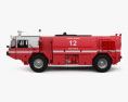 Oshkosh P19 消防车 1984 3D模型 侧视图