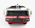 Oshkosh P19 Camión de Bomberos 1984 Modelo 3D vista frontal