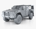 Oshkosh L-ATV 2017 3d model clay render