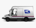 Oshkosh NGDV USPS Van 2022 Modelo 3D vista lateral