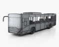 Otokar Kent 290LF Autobus 2010 Modèle 3d wire render