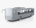 Otokar Kent 290LF bus 2010 3d model clay render