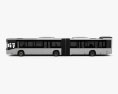 Otokar Kent C Articulated Bus 2015 3D模型 侧视图