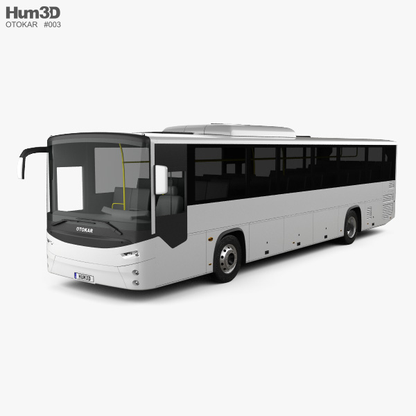 Otokar Territo U バス 2012 3Dモデル