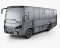 PAZ Vector Next Bus 2017 3D-Modell wire render