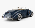 Packard Twelve Coupe Roadster 1936 Modelo 3D vista trasera