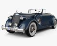 Packard Twelve Coupe Roadster with HQ interior 1936 3d model