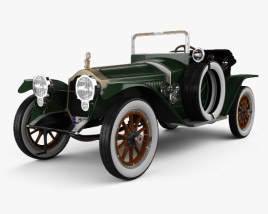 Packard Indy 500 Pace Car 1915 3D模型