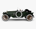 Packard Indy 500 Pace Car 1915 3D 모델  side view
