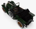 Packard Indy 500 Pace Car 1915 3d model top view