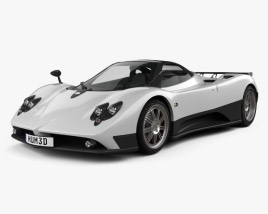 Pagani Zonda F 2005 3D model