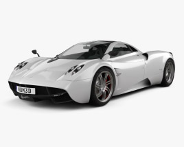 Pagani Huayra 2012 3D model