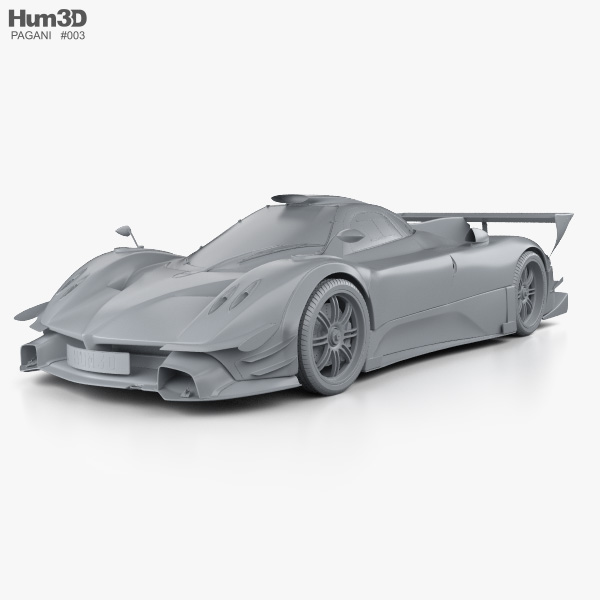 Pagani Zonda Revolucion 2014 3d Model Vehicles On Hum3d