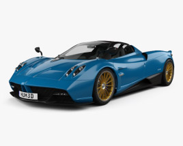 Pagani Huayra Roadster 2020 3D model