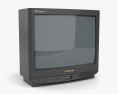 Panasonic TC21S10R  오래된 TV 3D 모델 