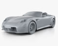 Panoz Esperante Spyder GT 2017 3d model clay render