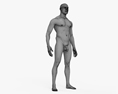 Afroamerikanischer Mann 3D-Modell