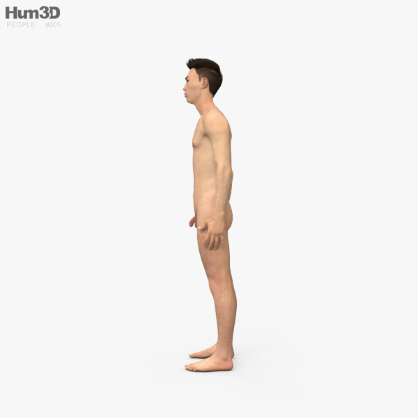 Asian Man 3d Model Characters On Hum3d