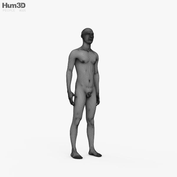 Asian Man 3d Model Characters On Hum3d