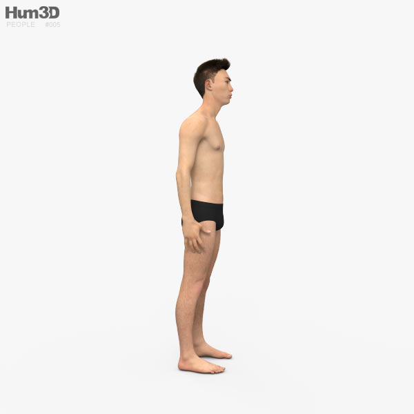 Asian Man 3d Model Characters On Hum3d