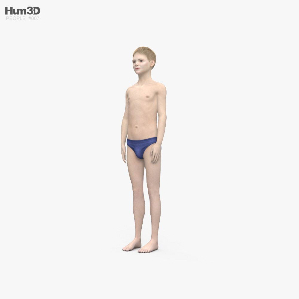 Хлопчик 3D модель