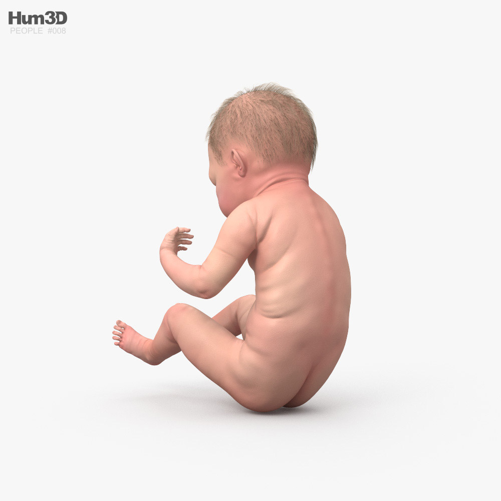 Baby 3d model