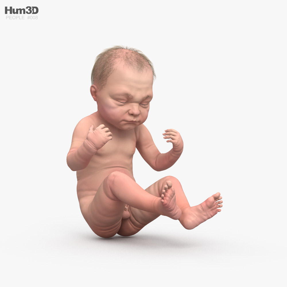 free 3d baby model