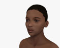 African-American Boy 3d model