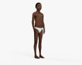 アフリカ系アメリカ人少年 3Dモデル