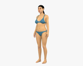 Middle Eastern Woman 3D model