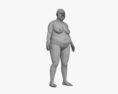 Senior African-American Woman 3d model