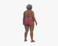 Senior African-American Woman 3d model