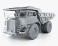 Perlini DP 905 덤프 트럭 2020 3D 모델  clay render