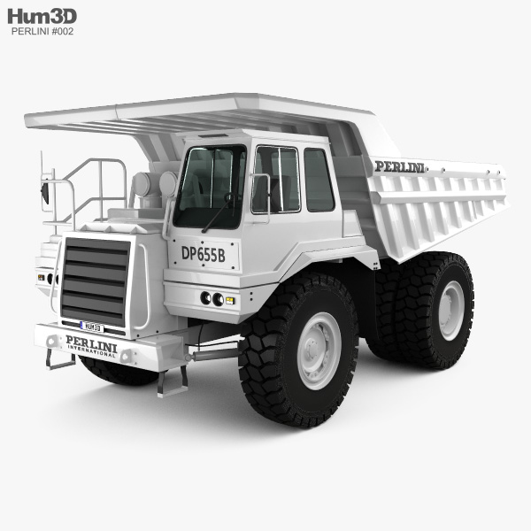 Perlini DP 655 B Dump Truck 2020 3D model