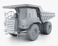 Perlini DP 655 B Dump Truck 2020 3d model clay render