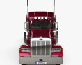 Peterbilt 379 牵引车 1987 3D模型 正面图