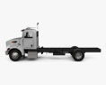 Peterbilt 337 Chassis Truck 2-axle 2014 3d model side view