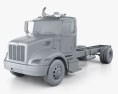 Peterbilt 337 Chassis Truck 2-axle 2014 3d model clay render